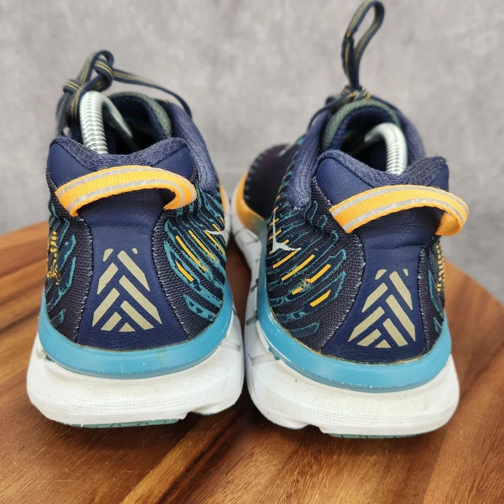 Hoka One One Clifton‎ 5 Running Shoes Mens 11.5 Blue Sneakers 1093755 BISB